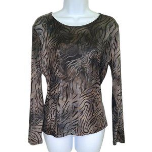 Women's Polo Dance Blouse 90% Tactel 10% Elasic Size approximately is M/L